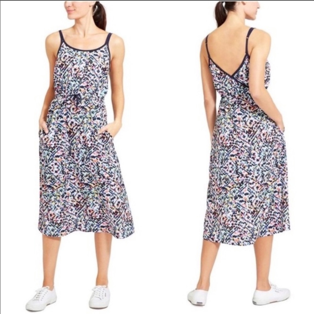 Athleta Sunbeam Easy Breezy Midi Sleeveless Dress